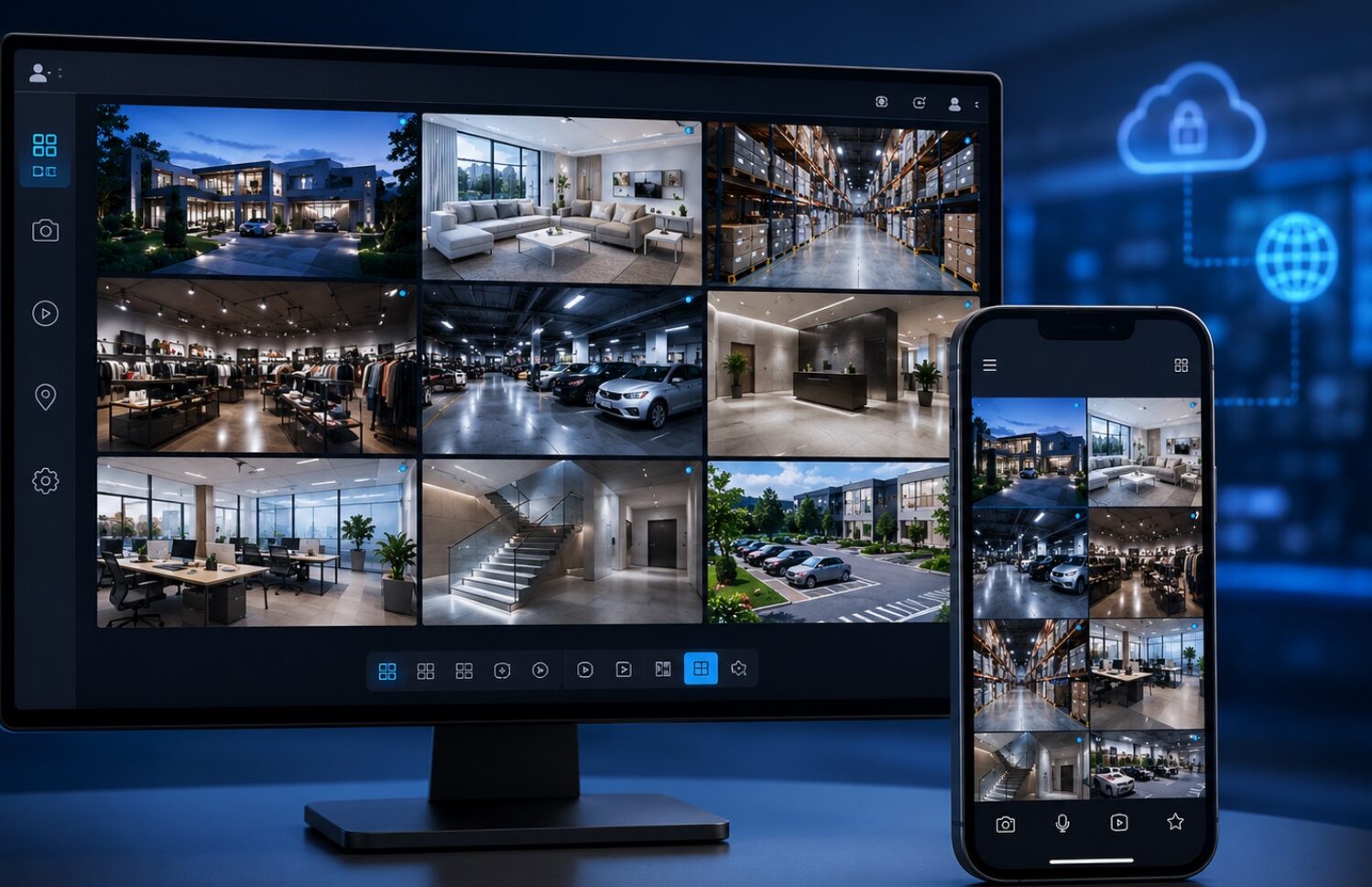 CCTV monitoring system