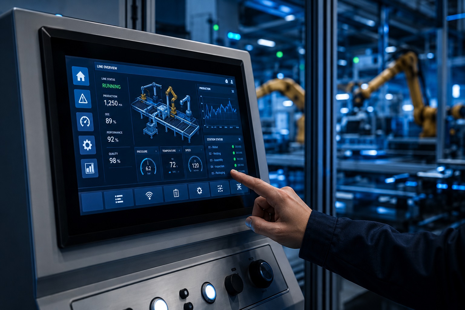 HMI programming