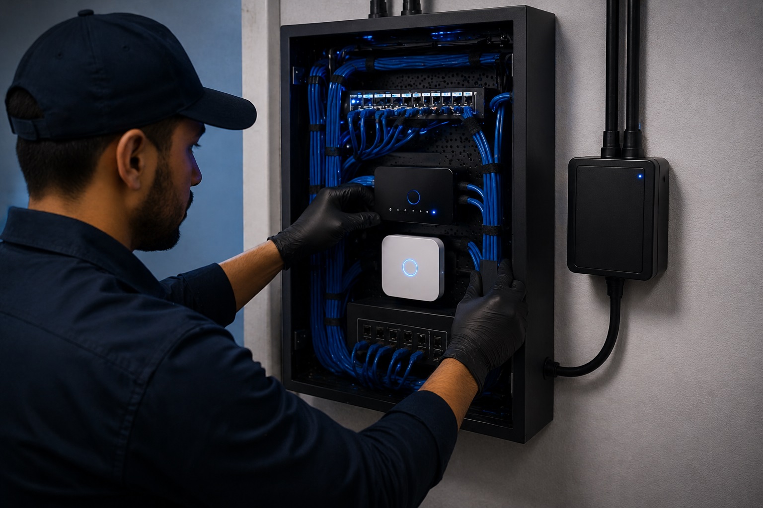 Low Voltage Panel Install