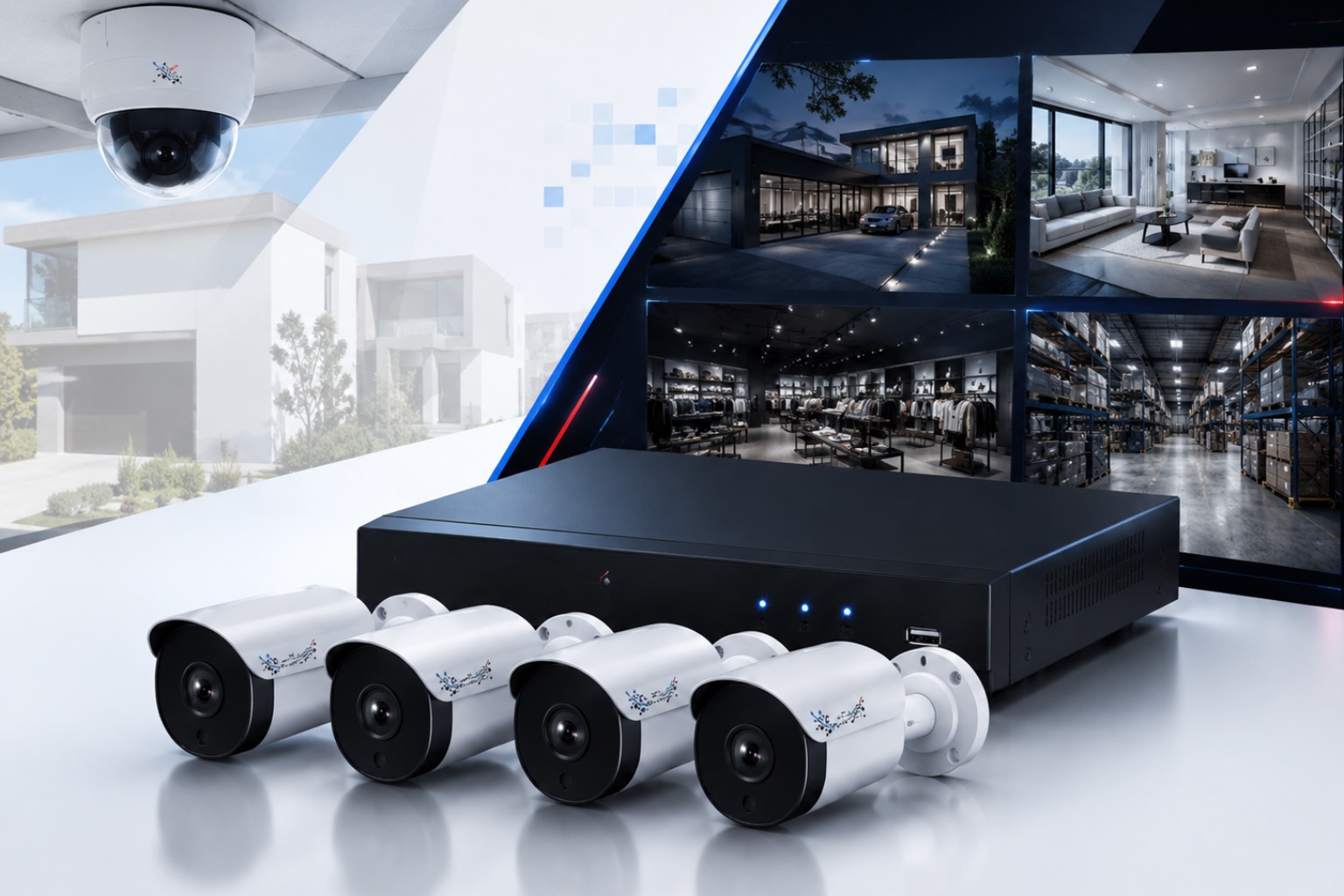 NVR System 4 CH