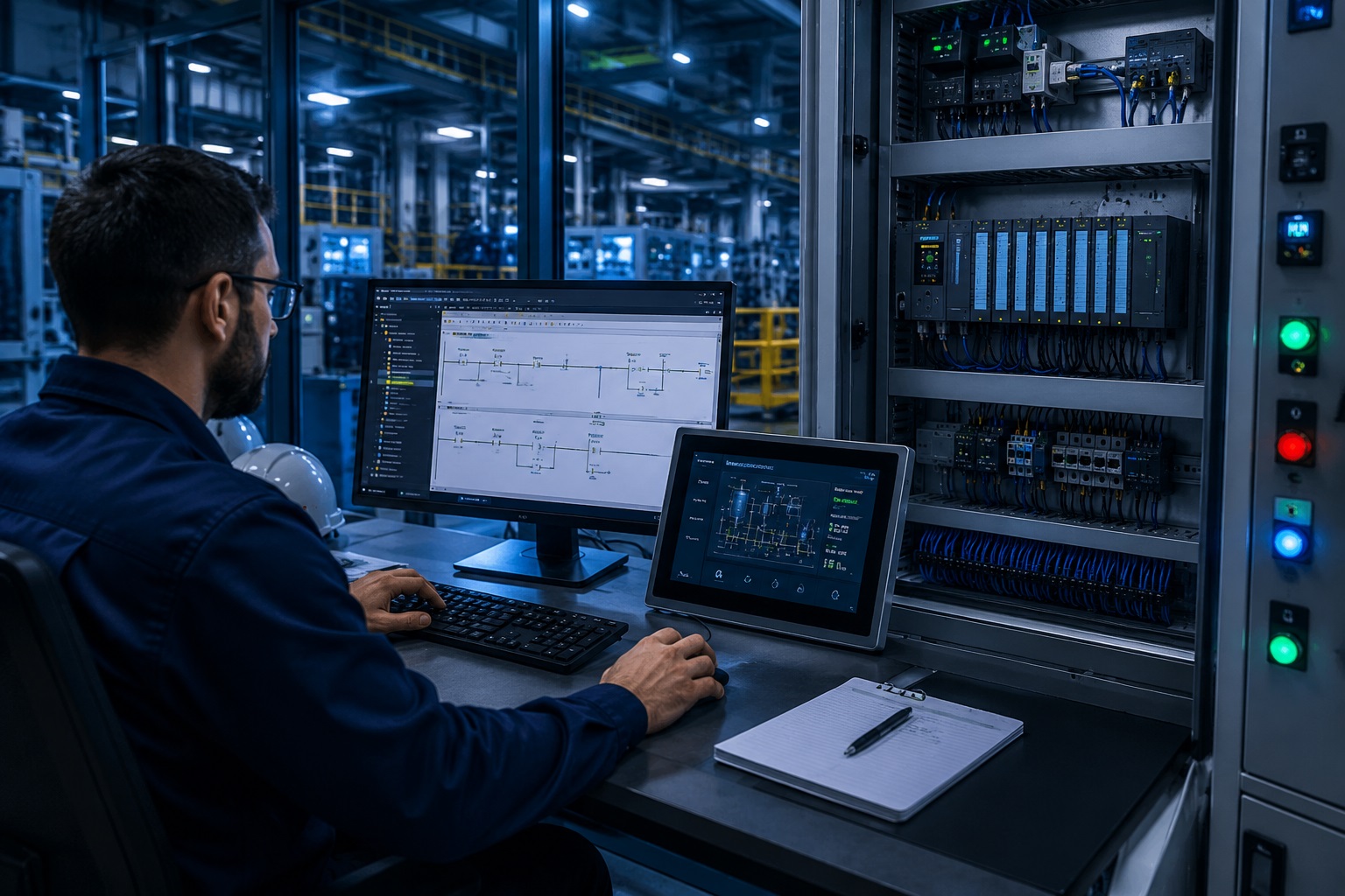 PLC and HMI systems programming